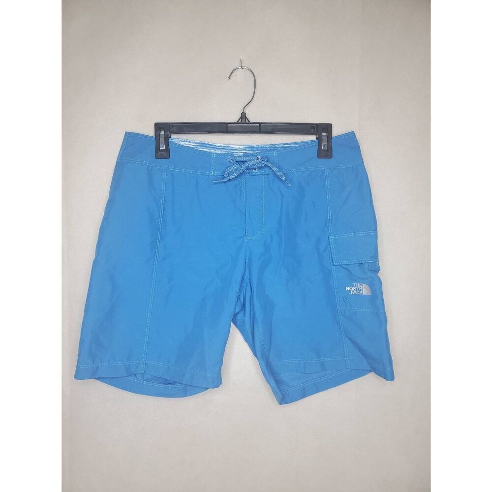 The North Face Women's Board Shorts Blue Swim Water Sports Modest Active Outdoor